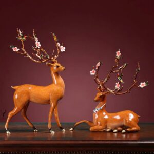 Đôi hươu hoa mai sang trọng (LD410)