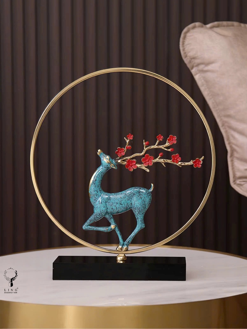 Hươu hoa anh đào (LD 422) lingdecor1