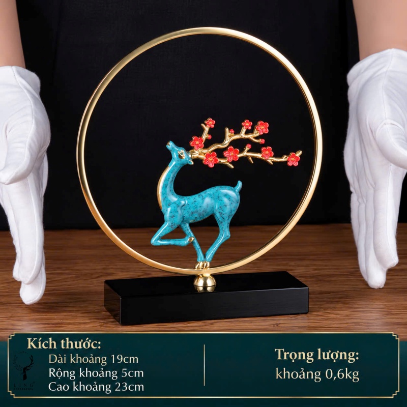Hươu hoa anh đào (LD 422) lingdecor3