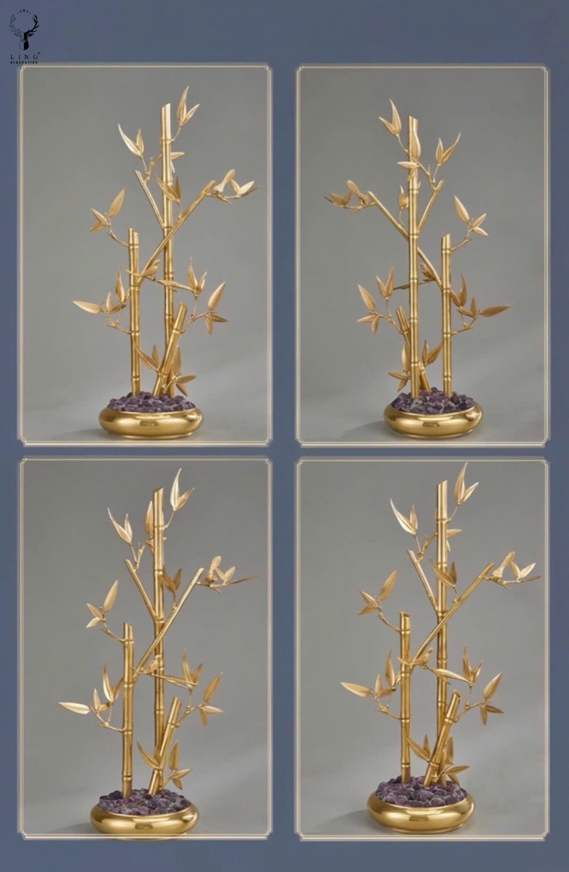 Trúc kim vàng đế đá tím (LD 411) lingdecor4
