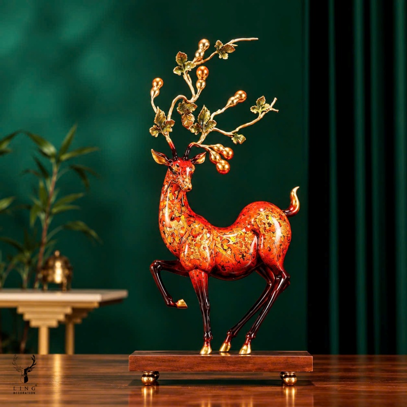 Tượng Tuần Lộc (LD390)lingdecor