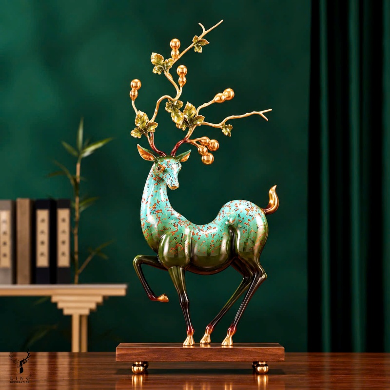 Tượng Tuần Lộc (LD390)lingdecor1