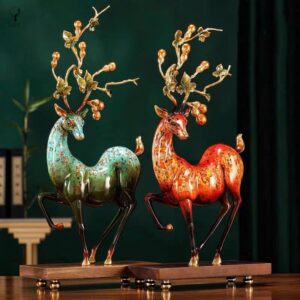 Tượng Tuần Lộc sơn mài(LD390)